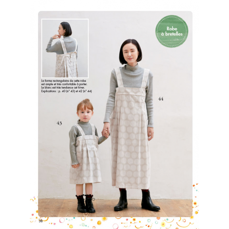 65 vêtements & accessoires pour enfants Livre Couture