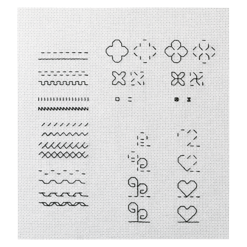 Broderie Blackwork - Technique & projets  - 11