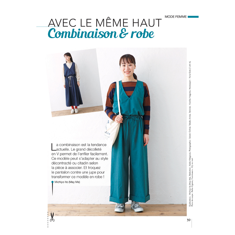 Coudre c'est facile n°75 - 29 créations mi-saison Magazine Couture