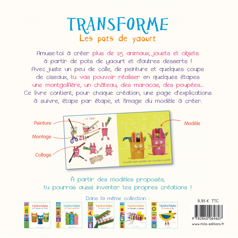 Transforme les pots de yaourt  - 13