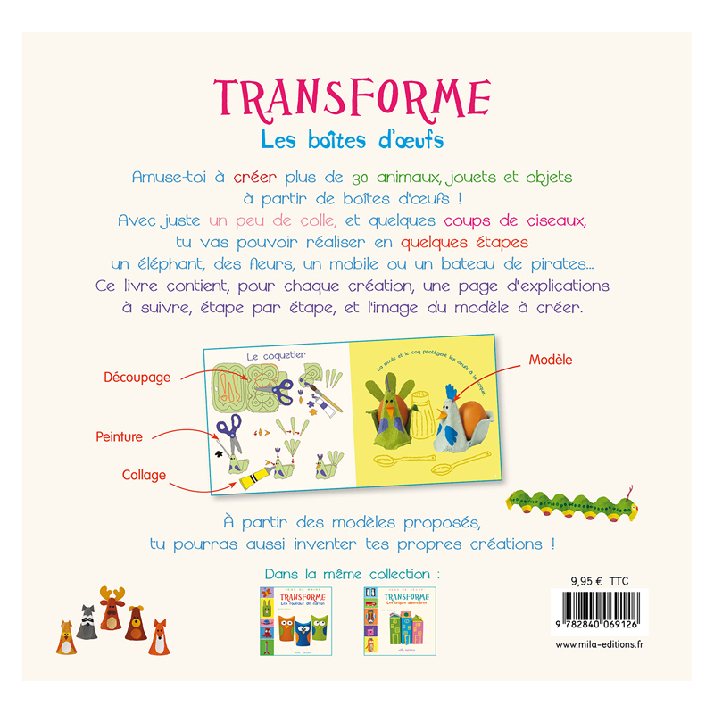 Transforme les boîtes d'œufs  - 9