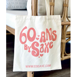 Tote bag collector "60 ans by saxe"  - 1