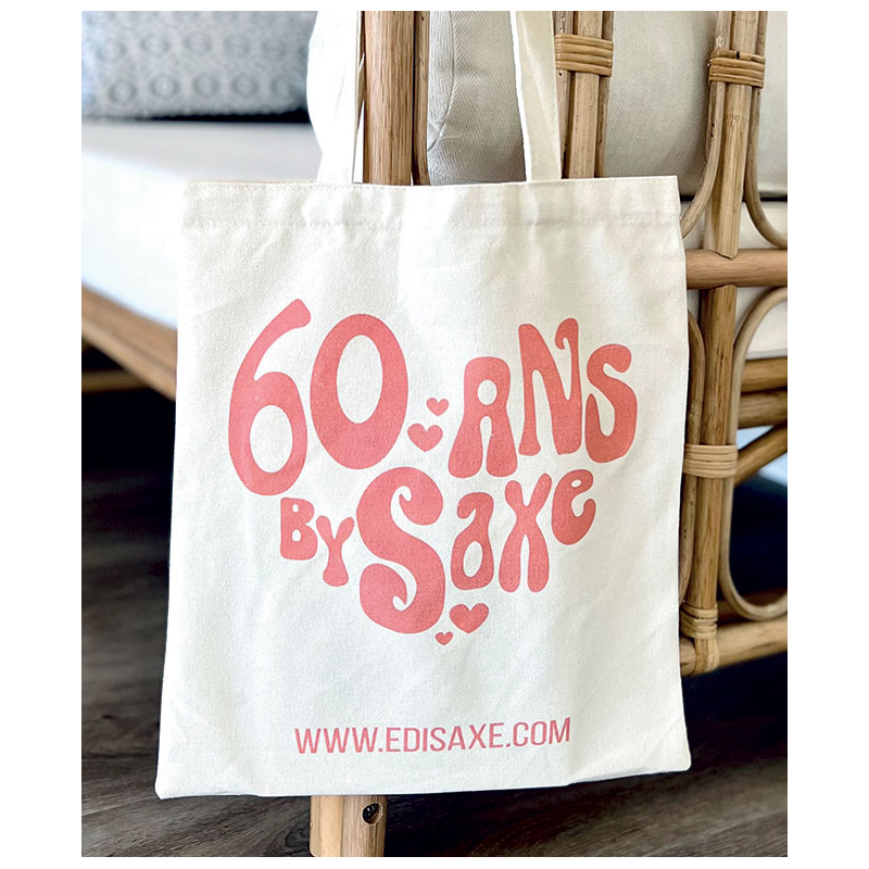 Tote bag collector "60 ans...