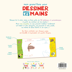 Mon grand livre pour dessiner avec les mains  - 9