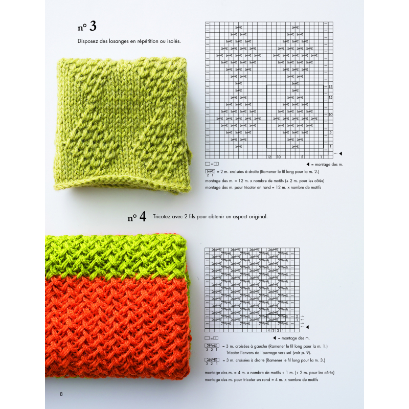 55 motifs originaux au tricot  - 4