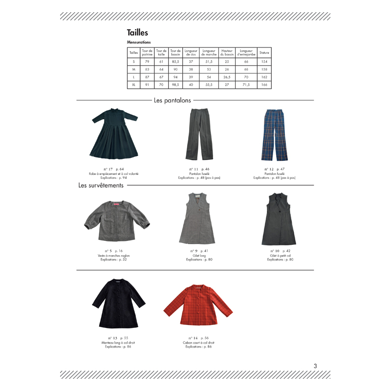 17 vêtements tendance - Coudre c'est facile Hors série Magazine Couture