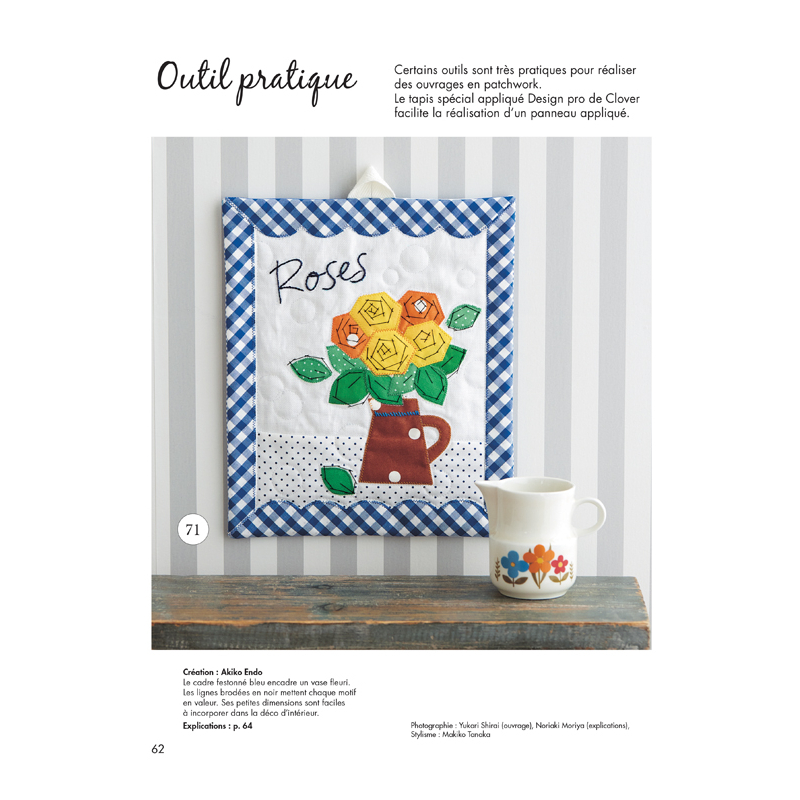 71 modèles romantiques Livre Patchwork