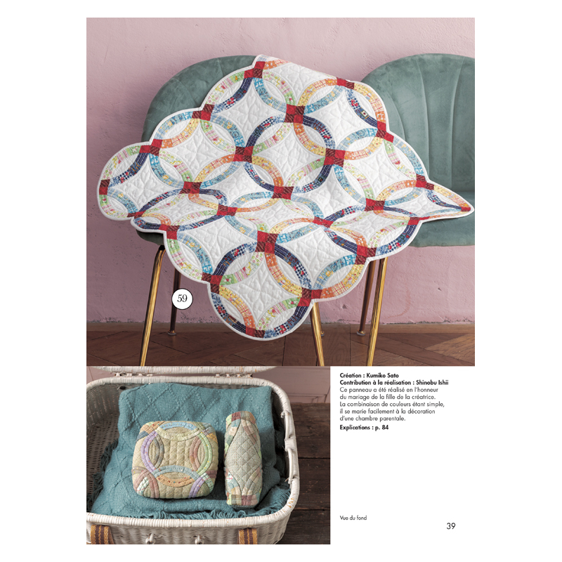 71 modèles romantiques Livre Patchwork