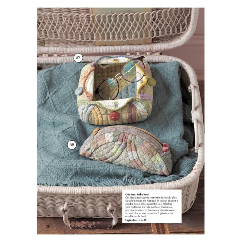 71 modèles romantiques Livre Patchwork