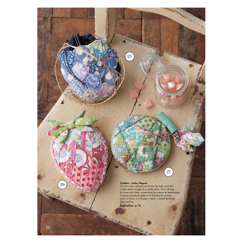 71 modèles romantiques Livre Patchwork