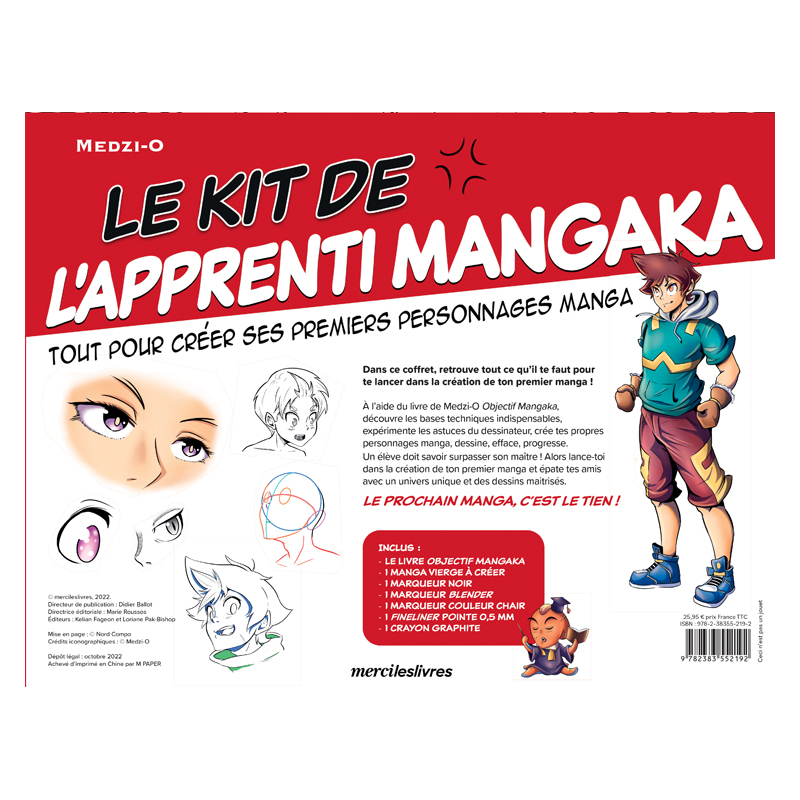 Le kit de l'apprenti Mangaka  - 2