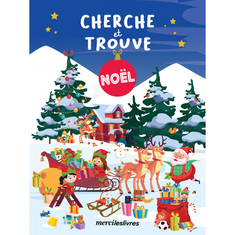 Cherche et trouve Noël Livre Jeunesse