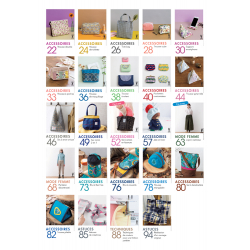 Coudre c'est facile n°76 - 28 pochettes & sacs astucieux Magazine Couture