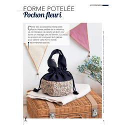 Coudre c'est facile n°76 - 28 pochettes & sacs astucieux Magazine Couture
