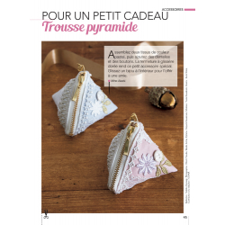 Coudre c'est facile n°76 - 28 pochettes & sacs astucieux Magazine Couture