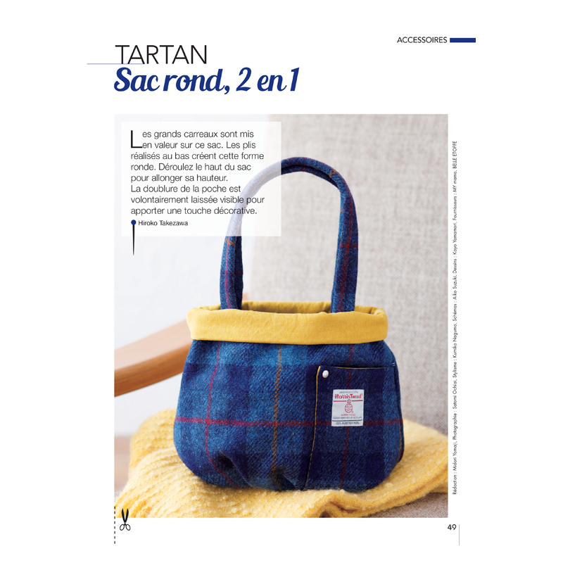 Coudre c'est facile n°76 - 28 pochettes & sacs astucieux Magazine Couture