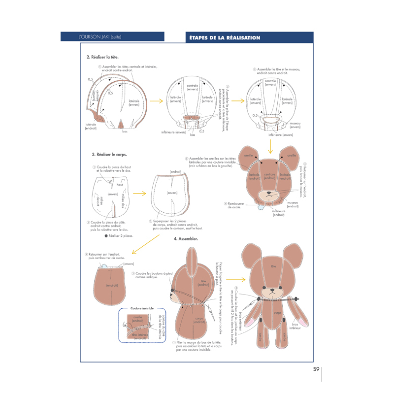 Coudre c'est facile n°76 - 28 pochettes & sacs astucieux Magazine Couture