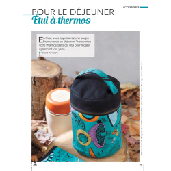 Coudre c'est facile n°76 - 28 pochettes & sacs astucieux Magazine Couture