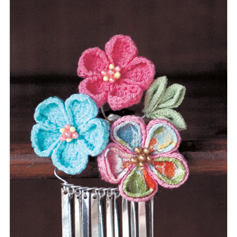Fleurs en tsumami Loisirs créatifs