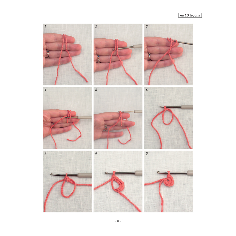 Apprendre le crochet en 10 leçons  - 9