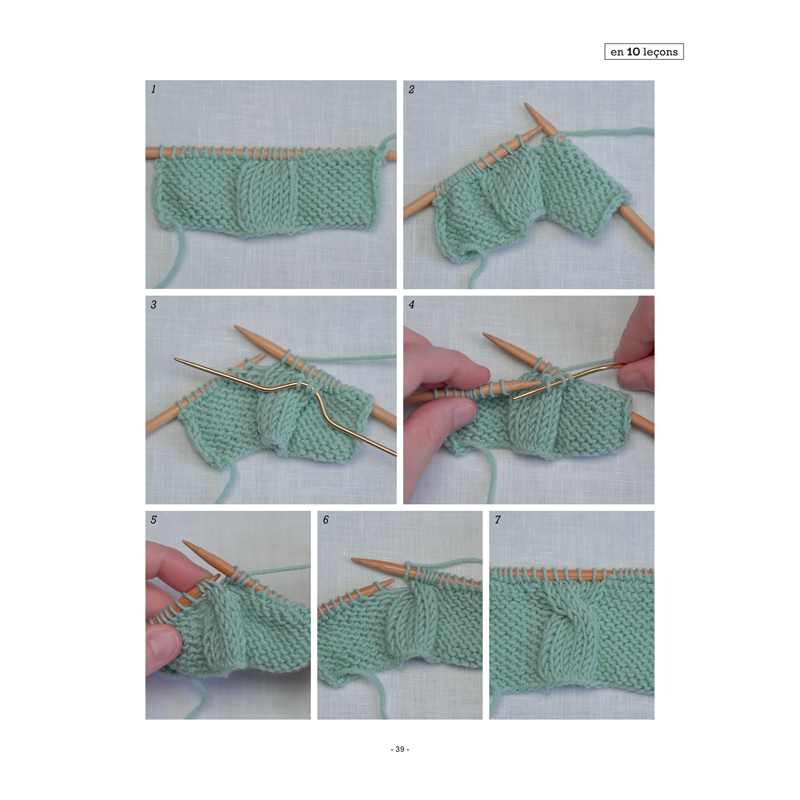 Apprendre le tricot en 10 leçons  - 7