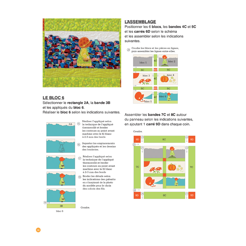 Magic patch N° 147 - Quilts douillets Livre Patchwork