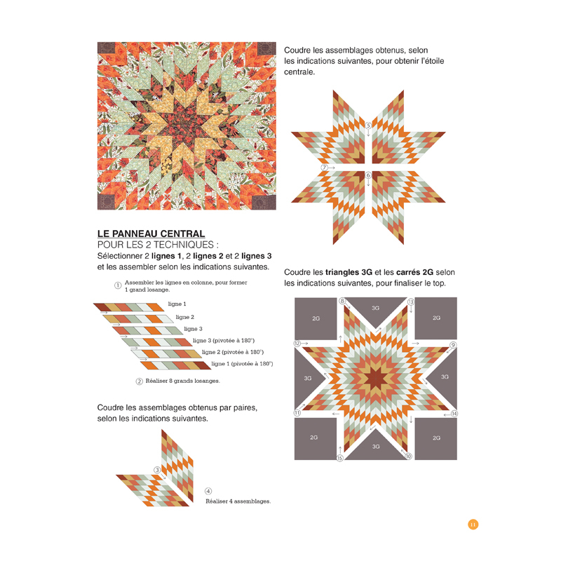 Magic patch N° 147 - Quilts douillets Livre Patchwork