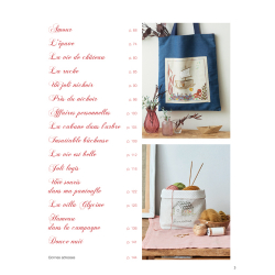 Foyer, doux foyer... - Les Broderies de Marie Livre Broderie