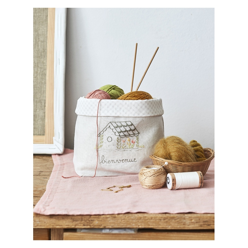 Foyer, doux foyer... - Les Broderies de Marie Livre Broderie