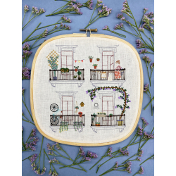 Foyer, doux foyer... - Les Broderies de Marie Livre Broderie