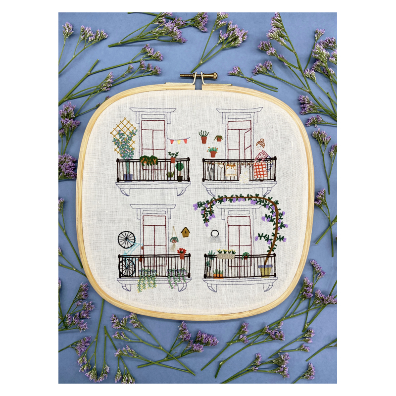 Foyer, doux foyer... - Les Broderies de Marie Livre Broderie