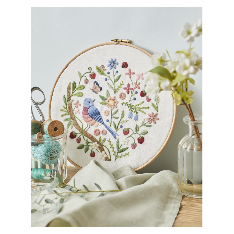 Foyer, doux foyer... - Les Broderies de Marie Livre Broderie