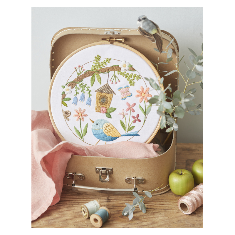 Foyer, doux foyer... - Les Broderies de Marie Livre Broderie