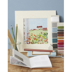 Foyer, doux foyer... - Les Broderies de Marie Livre Broderie