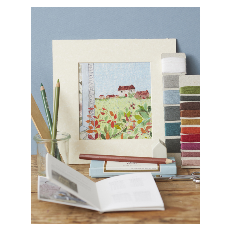 Foyer, doux foyer... - Les Broderies de Marie Livre Broderie