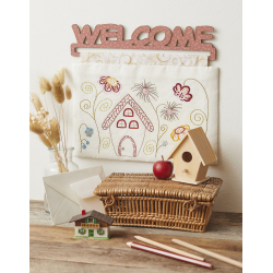 Foyer, doux foyer... - Les Broderies de Marie Livre Broderie