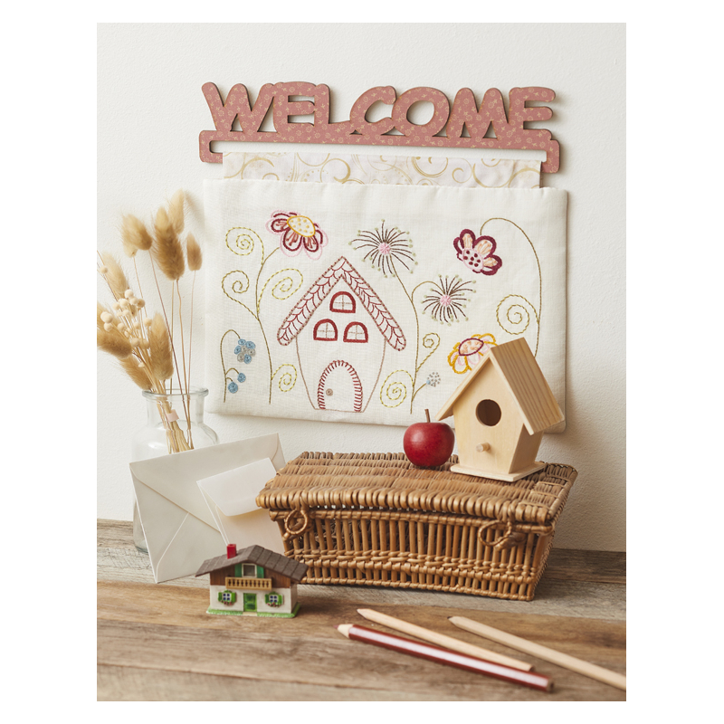 Foyer, doux foyer... - Les Broderies de Marie Livre Broderie