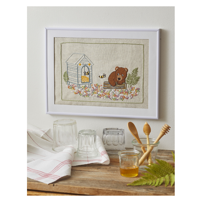 Foyer, doux foyer... - Les Broderies de Marie Livre Broderie