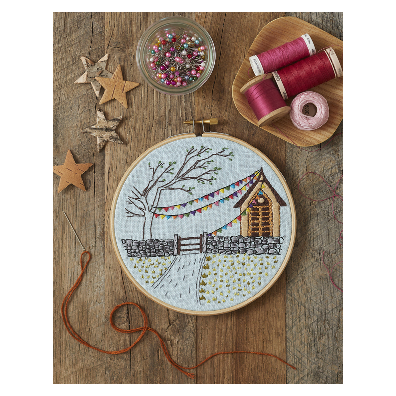 Foyer, doux foyer... - Les Broderies de Marie Livre Broderie