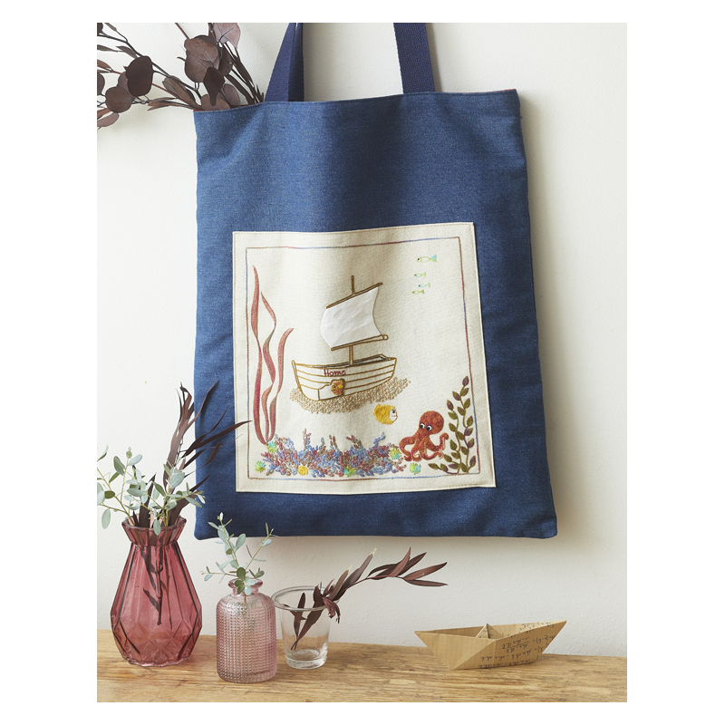 Foyer, doux foyer... - Les Broderies de Marie Livre Broderie