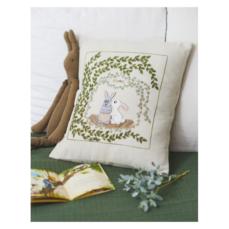 Foyer, doux foyer... - Les Broderies de Marie Livre Broderie