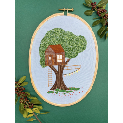 Foyer, doux foyer... - Les Broderies de Marie Livre Broderie