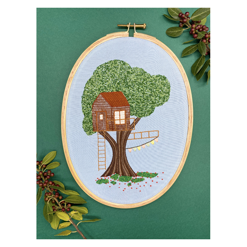 Foyer, doux foyer... - Les Broderies de Marie Livre Broderie