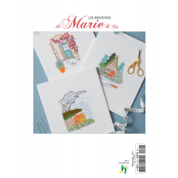 Foyer, doux foyer... - Les Broderies de Marie Livre Broderie