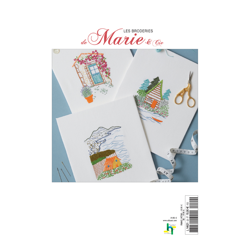 Foyer, doux foyer... - Les Broderies de Marie Livre Broderie