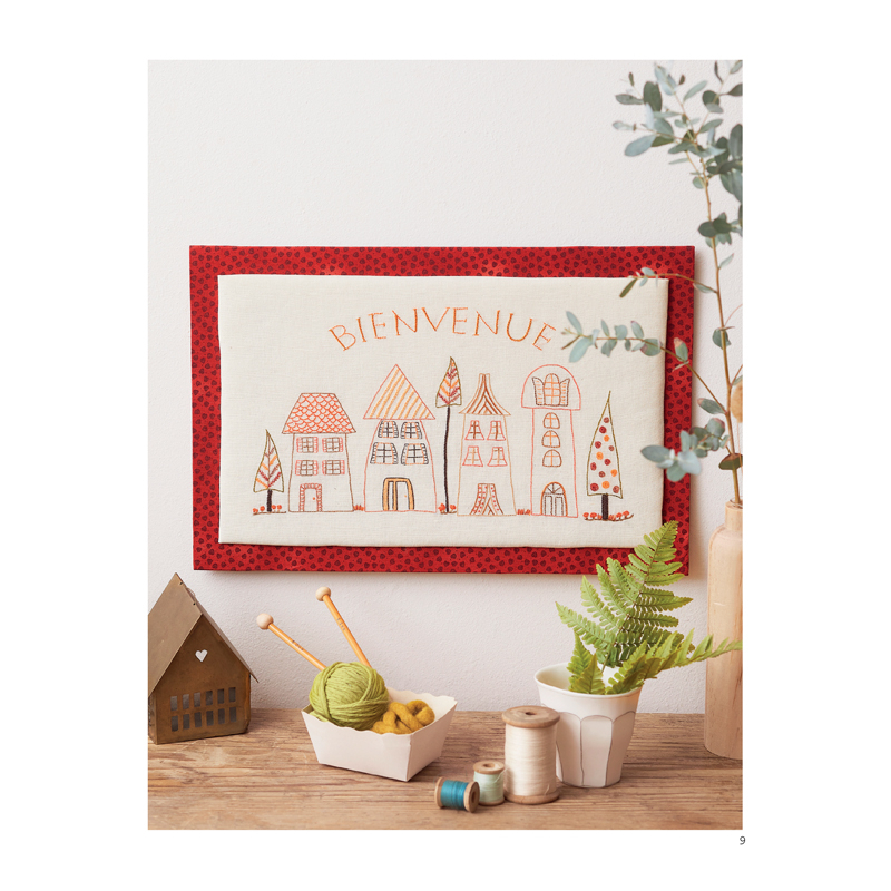 Foyer, doux foyer... - Les Broderies de Marie Livre Broderie