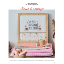 Foyer, doux foyer... - Les Broderies de Marie Livre Broderie