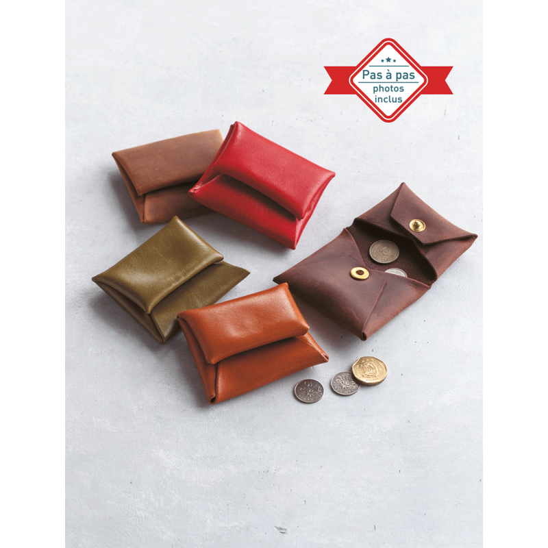 Modèle - Porte-monnaie en cuir Modèle à télécharger Modèles