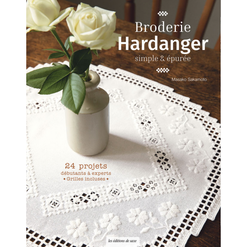 Broderie Hardanger simple et épurée  - 1