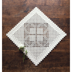 Broderie Hardanger simple et épurée  - 20